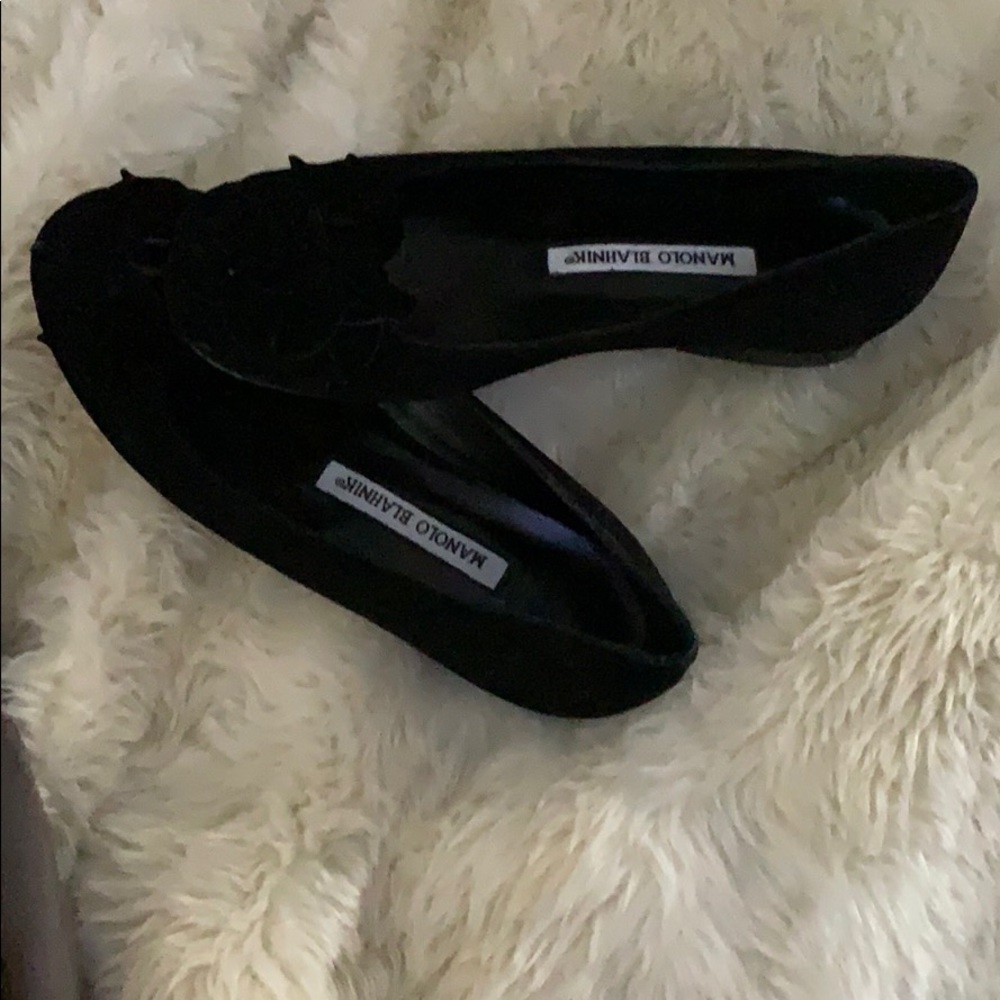 Manolo Blahnik Black dress shoes
